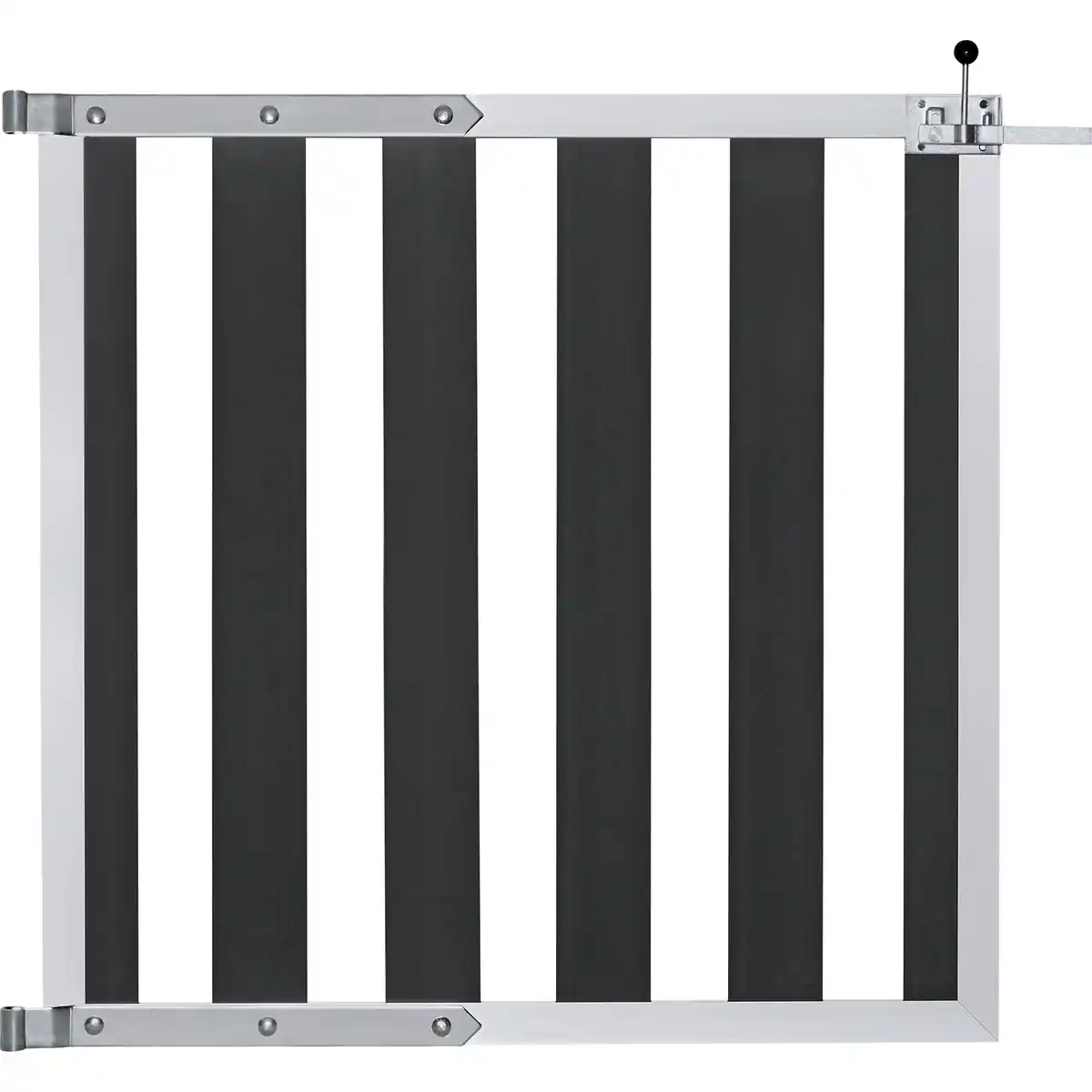 Bild 1 von Mr. GARDENER Zauntor »Delano«, HxLxT: 100 x 100 x 1,7 cm, wpc/aluminium, anthrazit