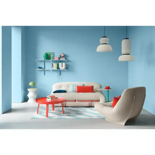 Bild 3 von ALPINA Wandfarbe »PANTONE«, Crystal Blue, matt, 2,5 l