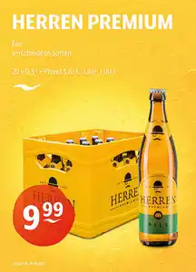 HERREN PREMIUM Bier verschiedene Sorten