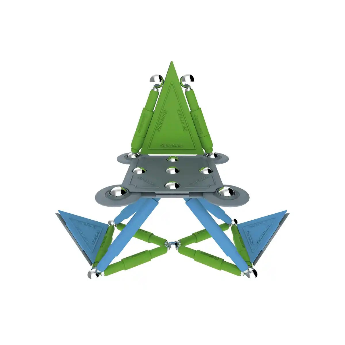 Bild 2 von HAPPY PEOPLE Magnetspielzeug »SUPERMAG® - Stixx«, Kunststoff/Metall, für alle großen und kleinen Bastler:innen