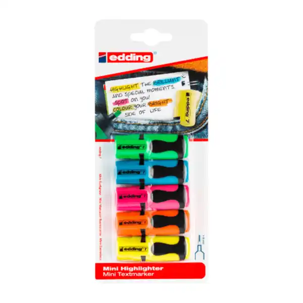 Bild 2 von EDDING Mini-Textmarker / -Fasermaler
