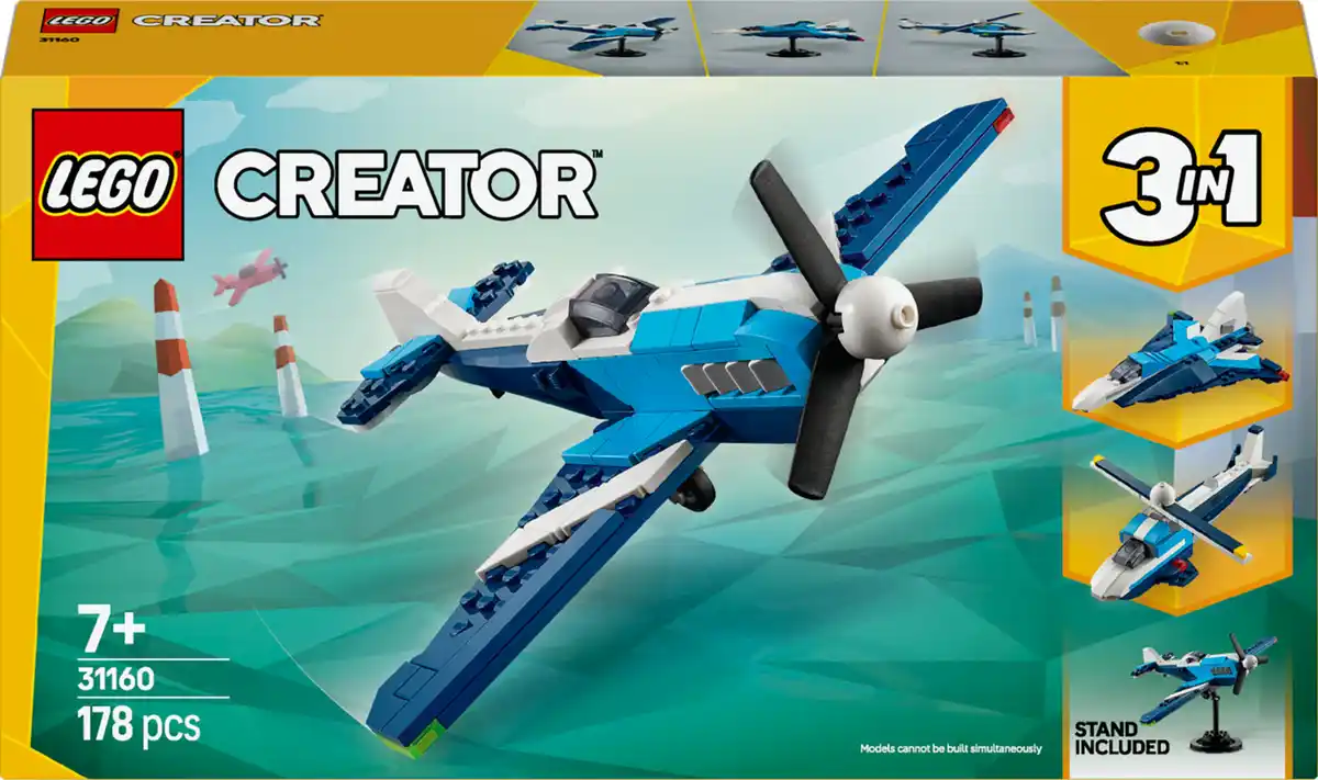 Bild 1 von LEGO CREATOR 31160 Flieger: Rennflugzeug