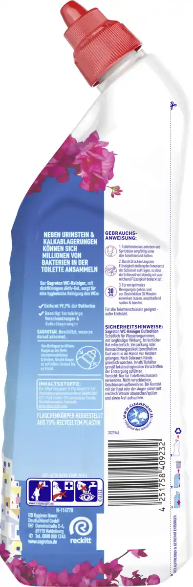Bild 3 von Sagrotan WC-Reiniger Duftedition, 750 ml