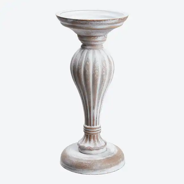 Bild 1 von Kerzenhalter mit antikem Finish, ca. 10,5x10,5x23cm
