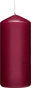 RUBIN LICHT Stumpenkerze Bordeaux 150/70mm