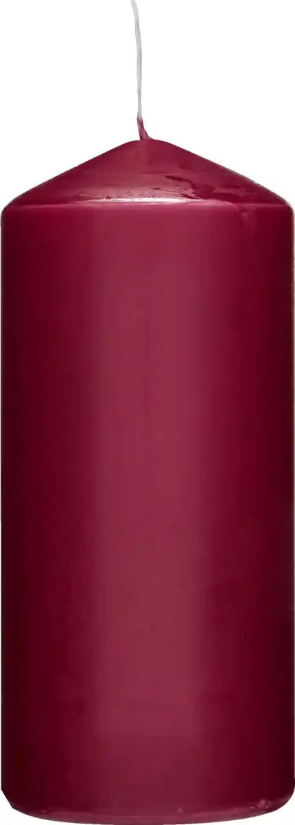 Bild 1 von RUBIN LICHT Stumpenkerze Bordeaux 150/70mm