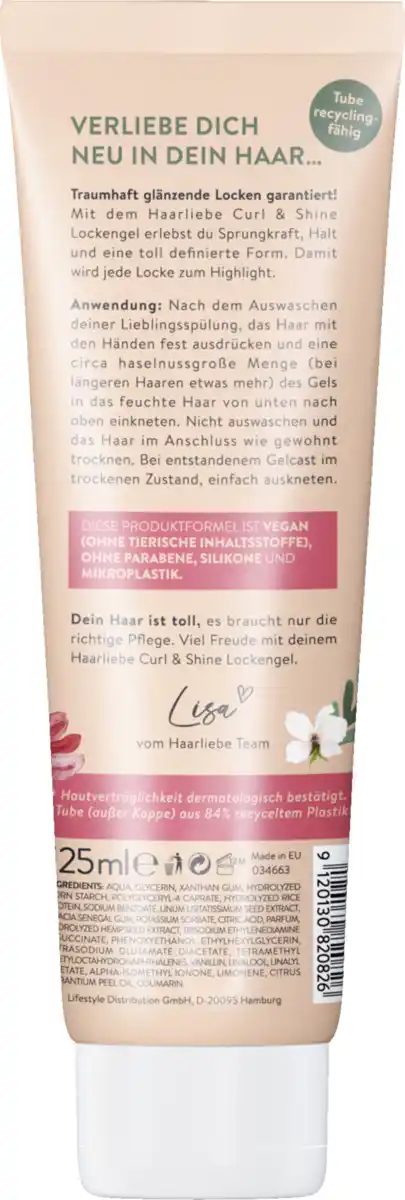 Bild 2 von Haarliebe Curl & Shine Lockengel, 125 ml
