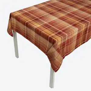 Webtischdecke in kariertem Design, ca. 130x160cm