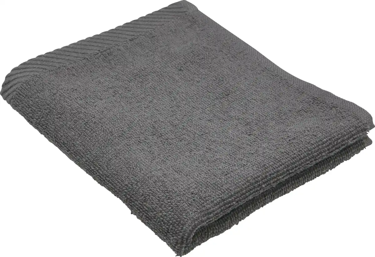 Bild 1 von IDEENWELT GÄSTETUCH 30X50CM anthrazit GOTS