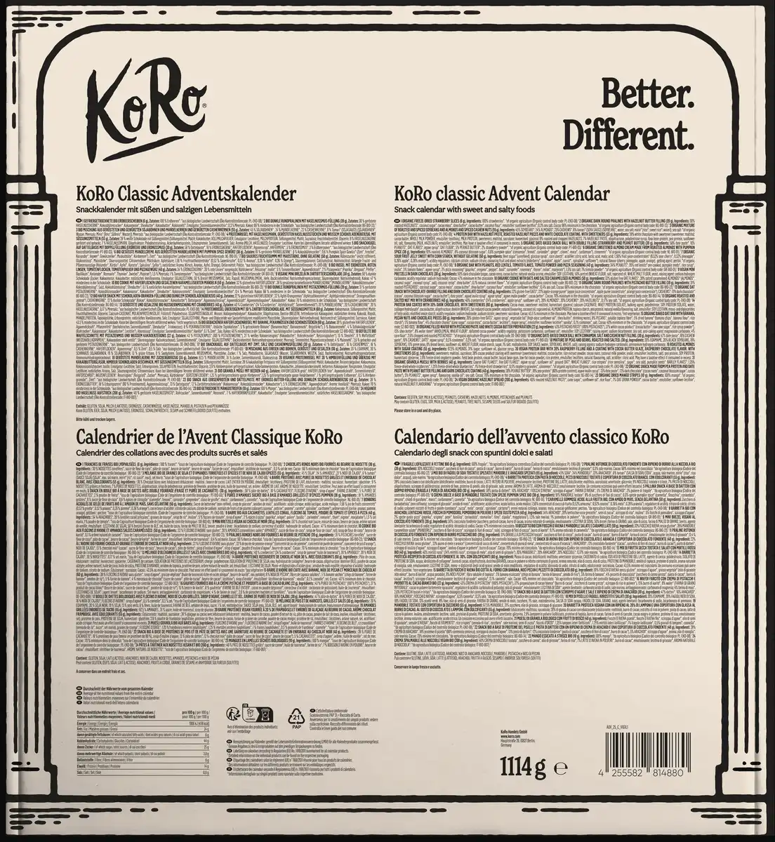 Bild 2 von KoRo Classic Adventskalender 2025