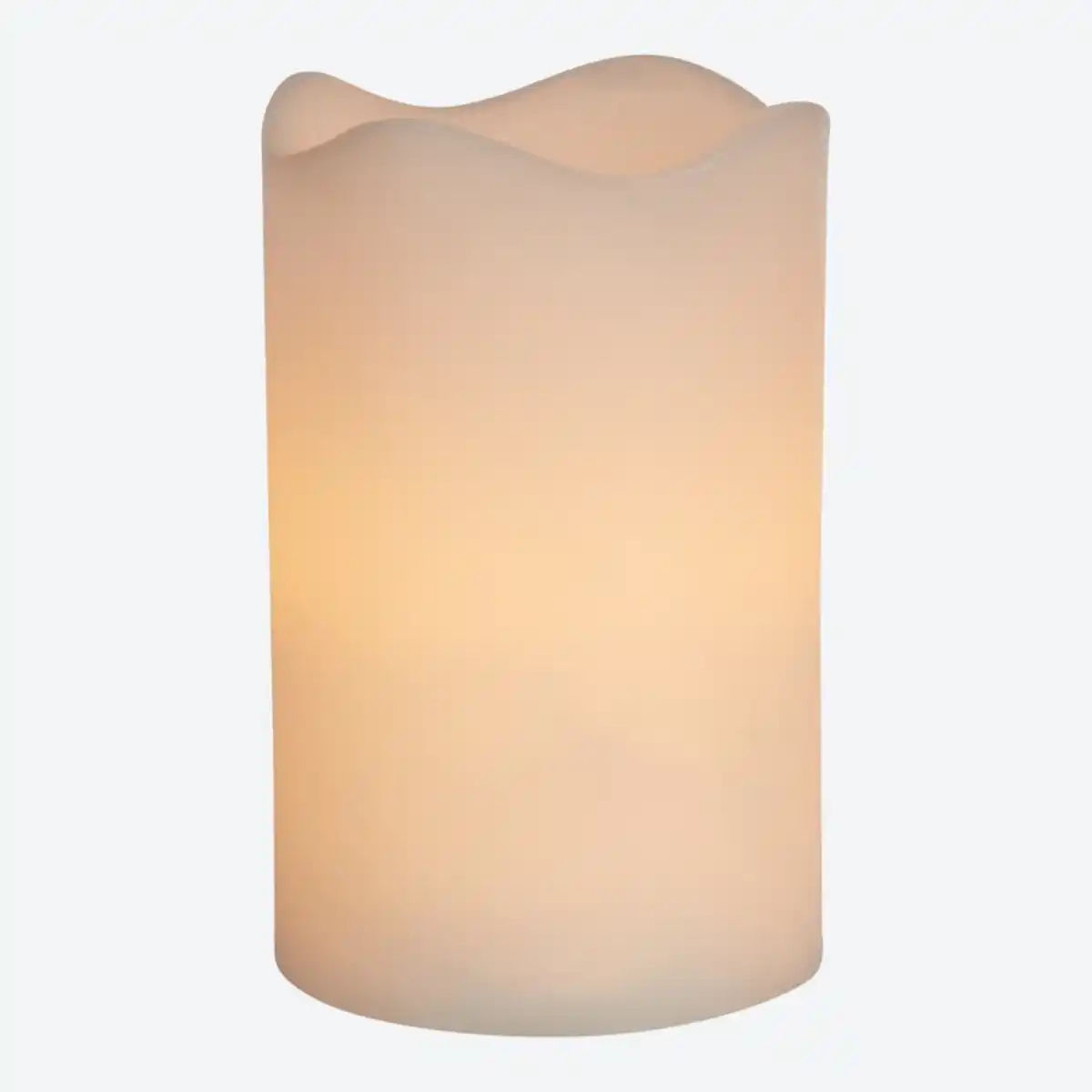 Bild 2 von LED-Echtwachskerze, Ø ca. 7x11cm