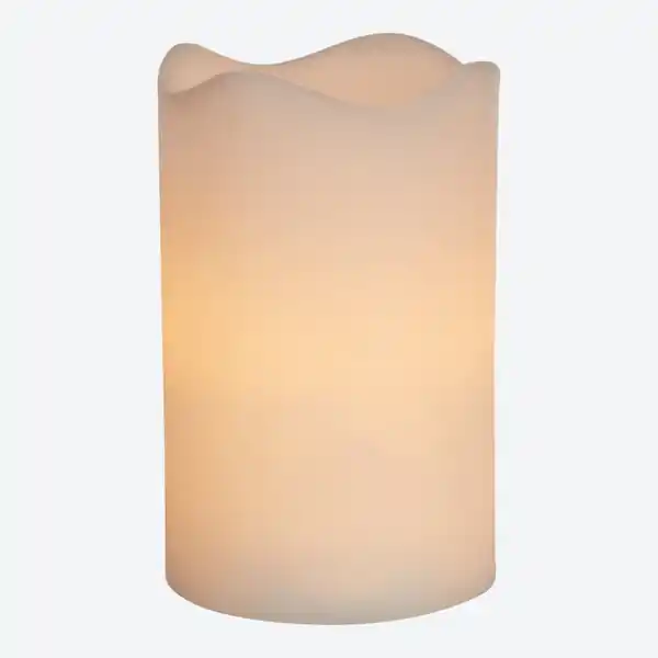 Bild 2 von LED-Echtwachskerze, Ø ca. 7x11cm