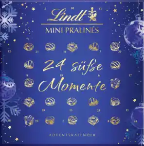 Lindt Mini Pralinés Adventskalender 2025, 125 g 24 Pralinen