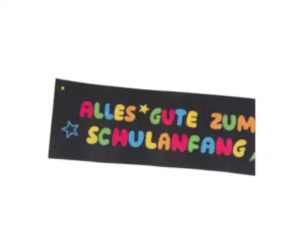 Bild 1 von Deko Banner Schulanfang