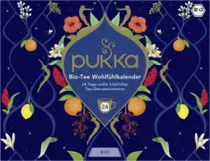 Pukka Bio-Tee Wohlfühlkalender 2025, 39,6 g 24 Teebeutel