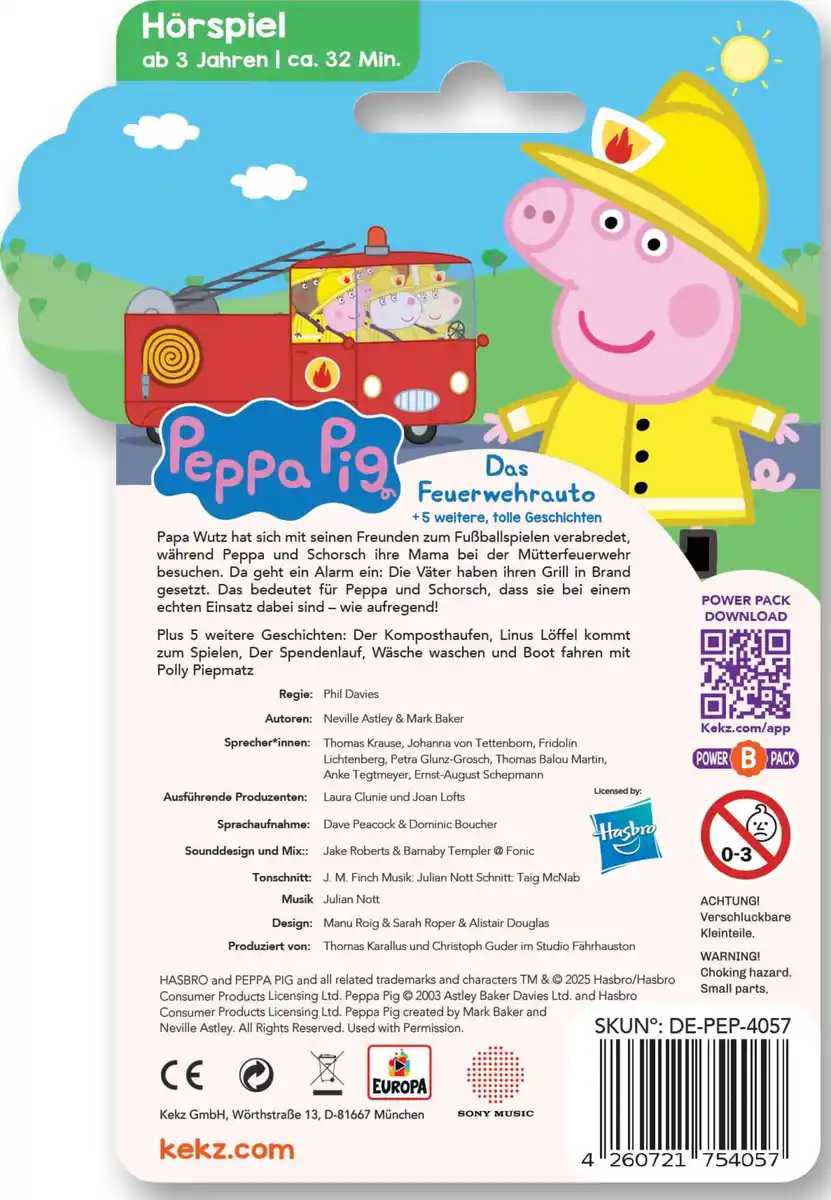 Bild 2 von Kekz Audiochip Peppa Pig - Das Feuerwehrauto
