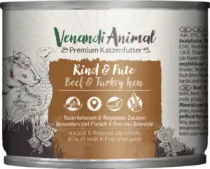 Venandi Animal Rind & Pute, 200 g