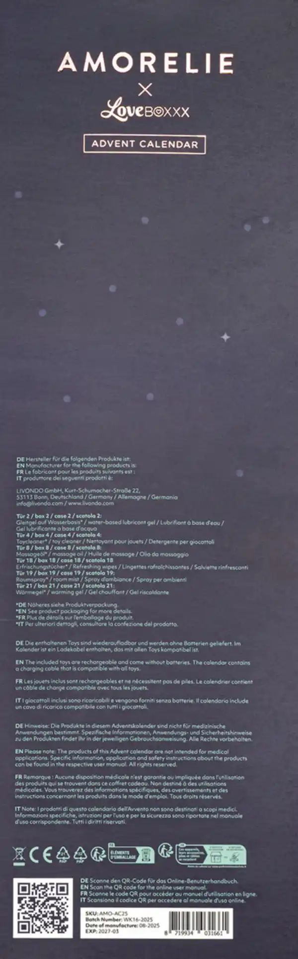 Bild 2 von AMORELIE Adventskalender 2025