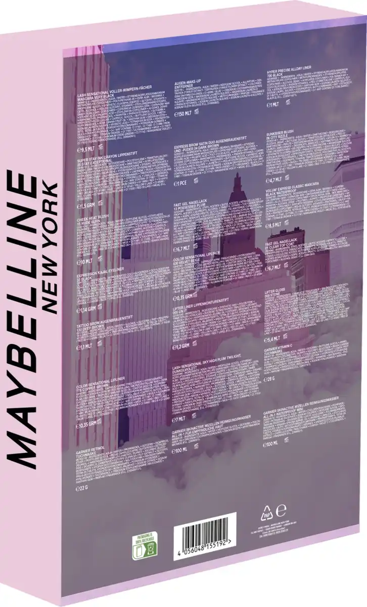 Bild 2 von Maybelline New York Adventskalender 2025