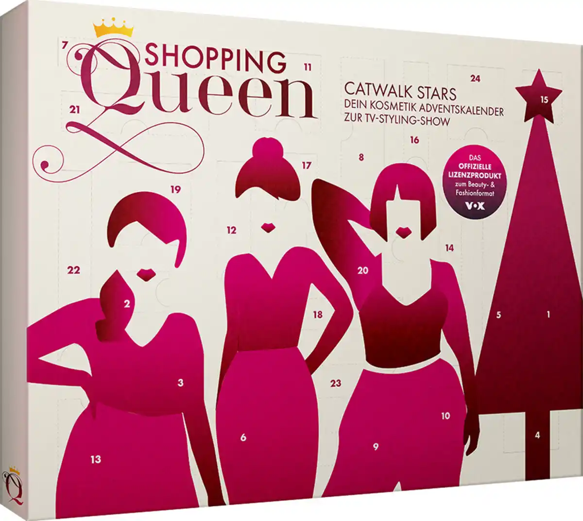 Bild 1 von Shopping Queen Catwalk Stars - Dein Kosmetik Adventskalender zur TV-Styling-Show 2025