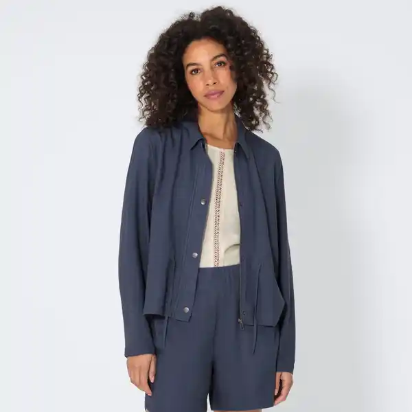 Bild 1 von Damen-Jacke aus Leinenmix
