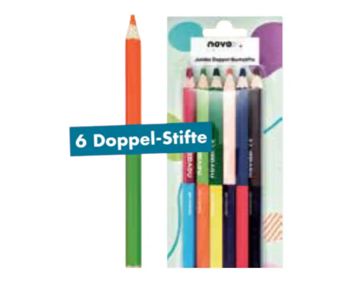 Bild 1 von novooo Buntstifte 6er Jumbo