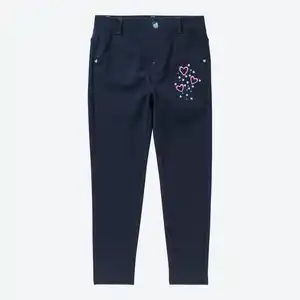Kinder-Mädchen-Leggings mit Herz-Motiven