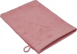 IDEENWELT WASCHHANDSCHUH 16X21CM koralle GOTS