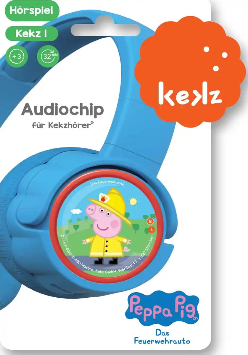 Bild 1 von Kekz Audiochip Peppa Pig - Das Feuerwehrauto