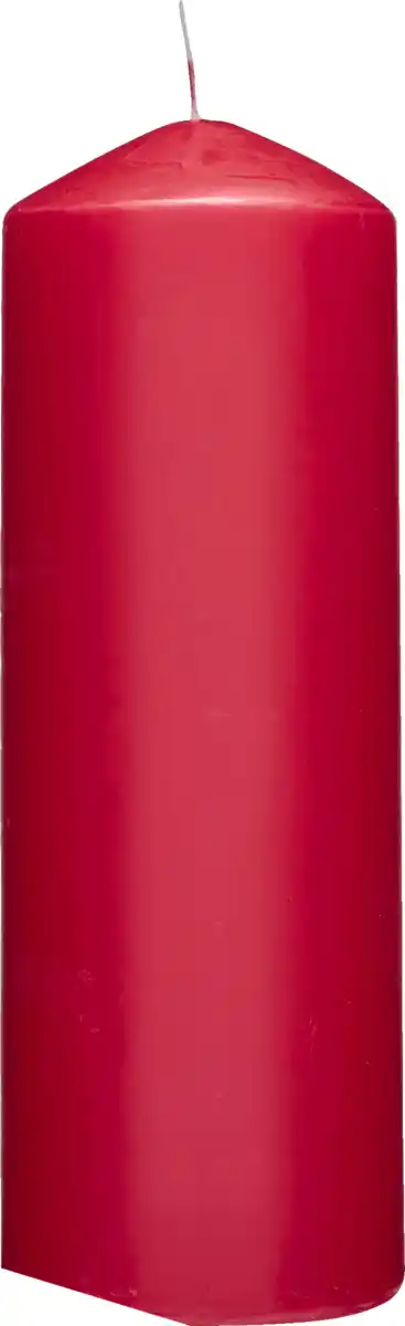 Bild 1 von RUBIN LICHT Stumpenkerze Rot 200/70mm