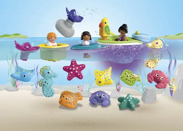 Bild 3 von Playmobil JUNIOR & Tinti: Bunter Badespaß Adventskalender 2025