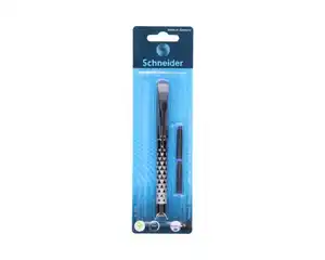 Schneider Patronenroller Easy inkl. 2 königsblauen Patronen Edelstahlspitze M