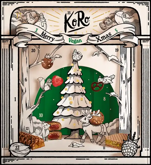 Bild 1 von KoRo Veganer Adventskalender 2025