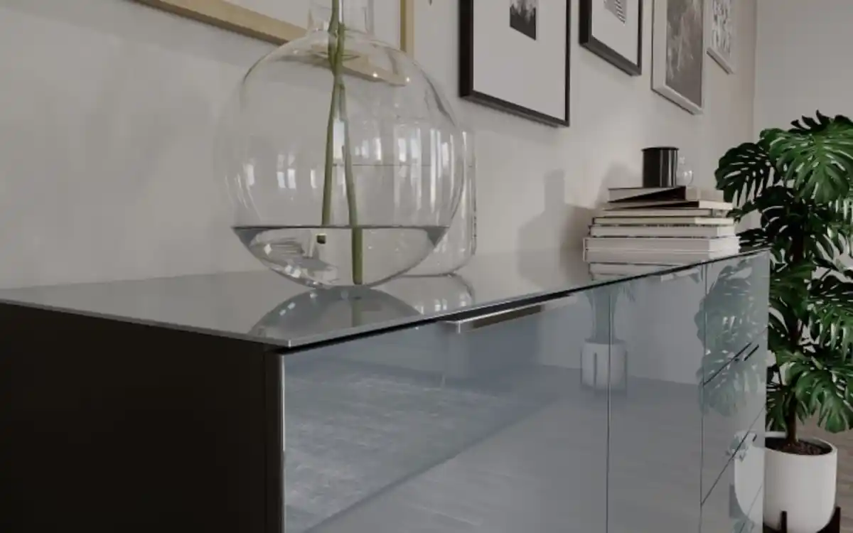 Bild 3 von Kommode Oakland, graphit/silbergrau, 83 x 102 cm