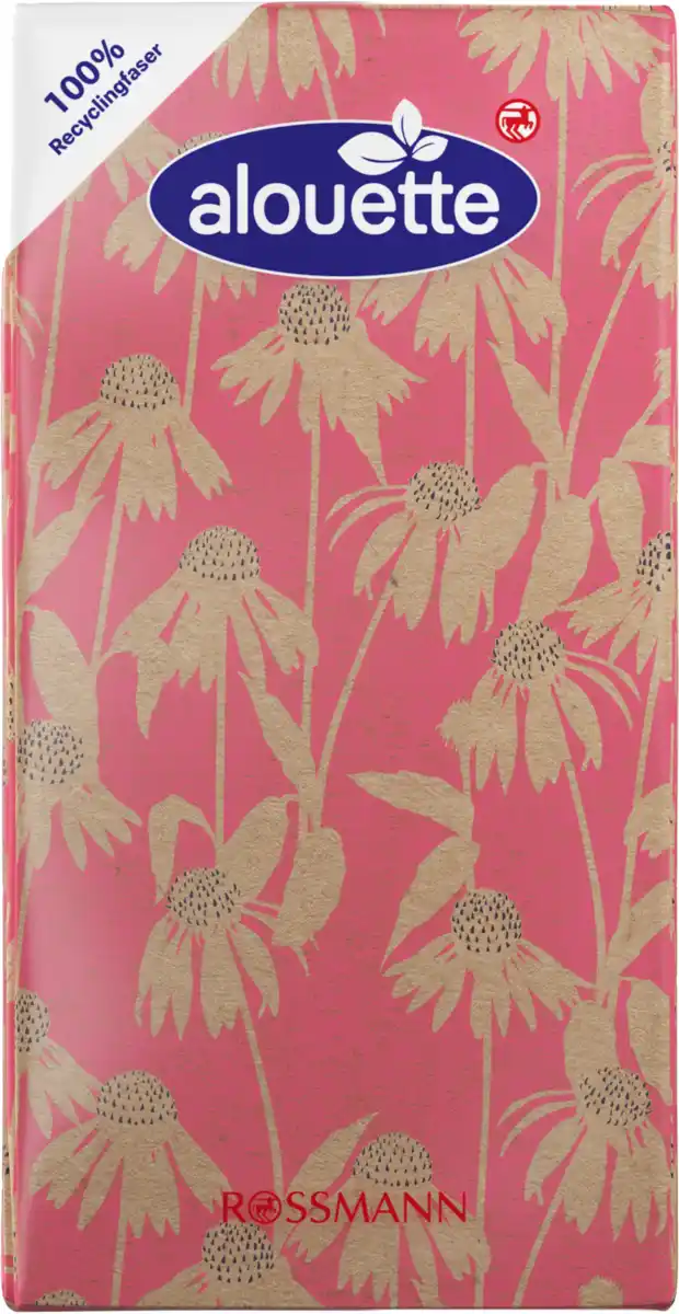 Bild 1 von alouette Recycling Bistro-Serviette Blüten