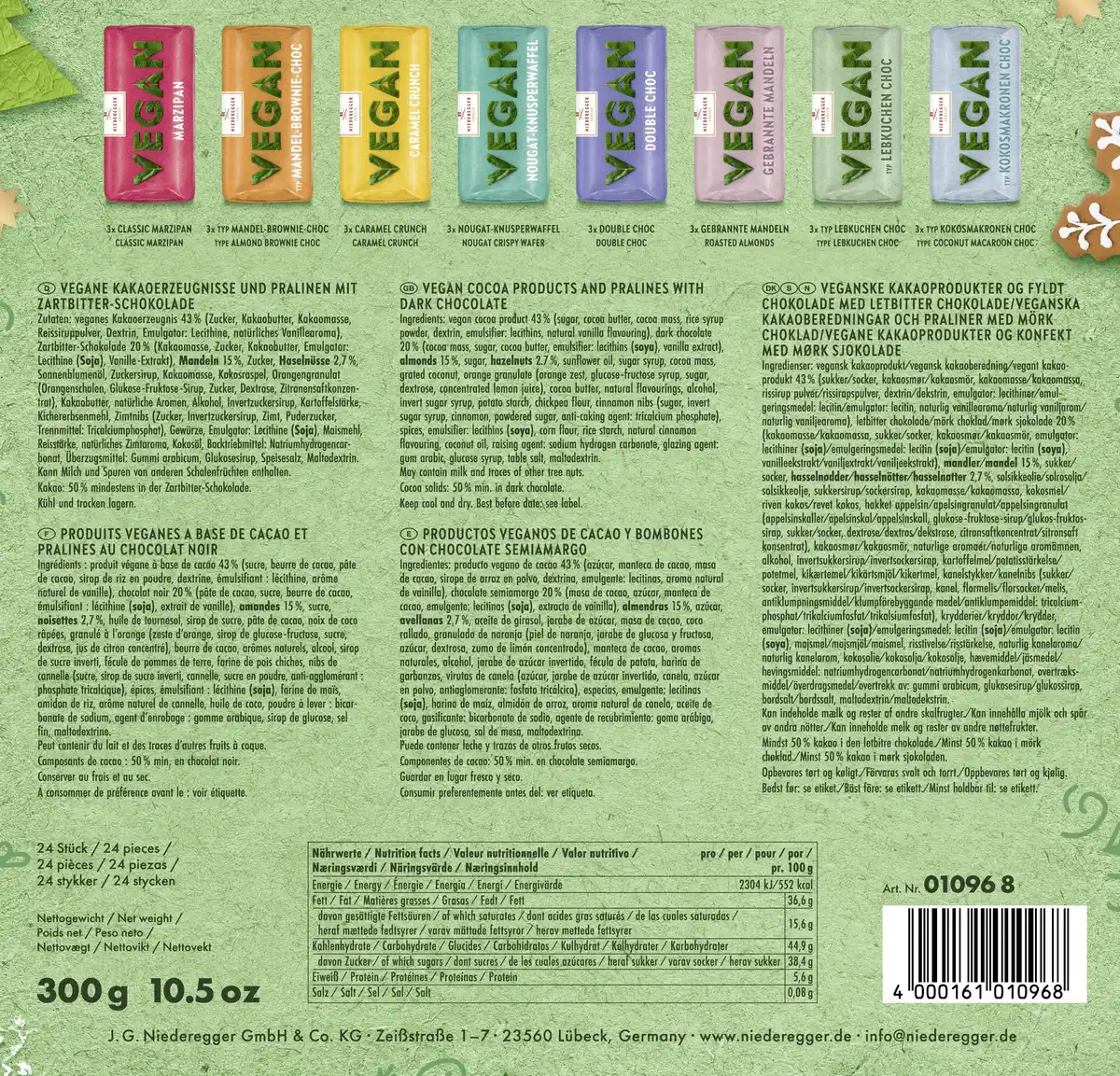 Bild 3 von Niederegger VEGAN Adventskalender 2025