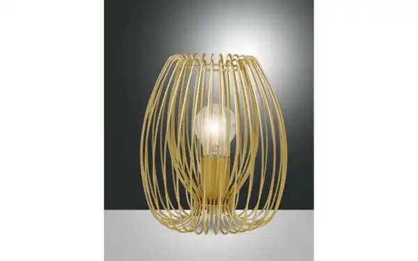 Bild 2 von Fabas Luce - Tischleuchte Camp, gold edelmatt, 24 cm