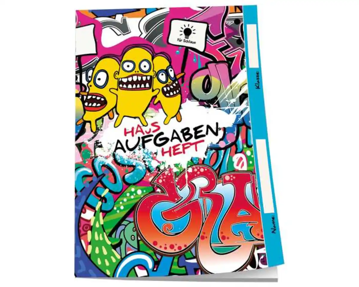 Bild 1 von STYLEX® Hausaufgabenheft für schlaue Faule DIN A5