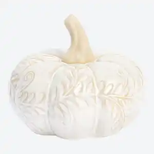 Deko-Kürbis mit Glasuroberfläche, ca. 11x11x9,5 cm