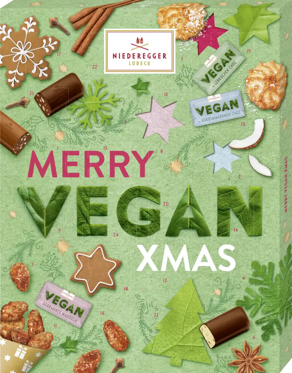 Bild 1 von Niederegger VEGAN Adventskalender 2025