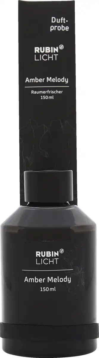 Bild 1 von RUBIN LICHT Raumerfrischer 'Amber Melody' schwarz 15, 150 ml