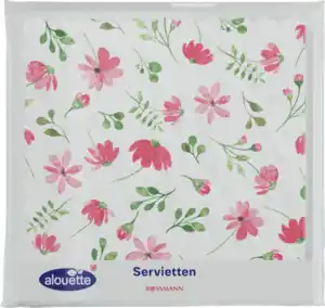 alouette SO-Serv rosa Blüten 2025 gestanzt