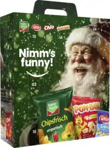 funny-frisch Snack Adventskalender 2025