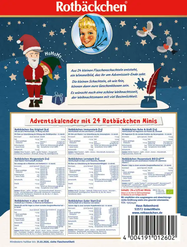 Bild 3 von Rotbäckchen Adventskalender 2025