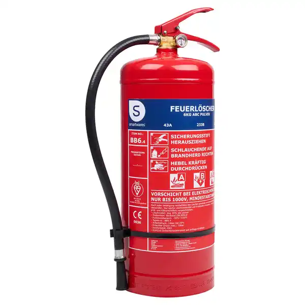 Bild 1 von SMARTWARES ABC Feuerlöscher 6 kg