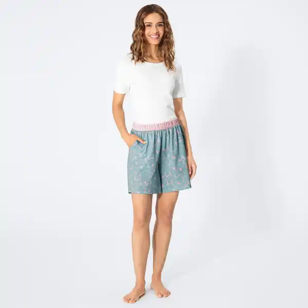 Bild 1 von Damen-Shorts mit Pastell-Farben
