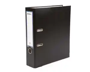 novooo Ordner Kunststoff 80 mm breit schwarz