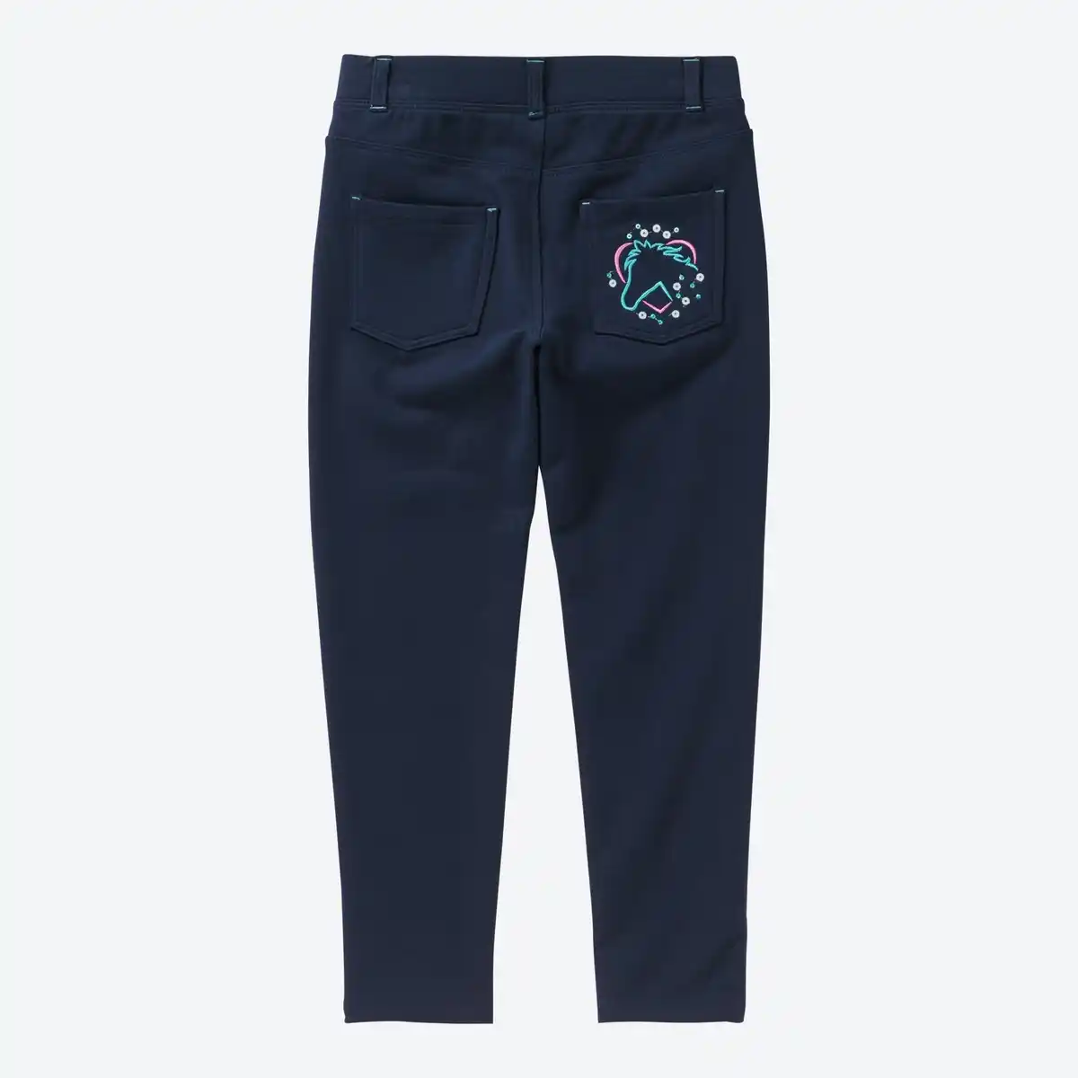 Bild 3 von Kinder-Mädchen-Leggings mit Herz-Motiven