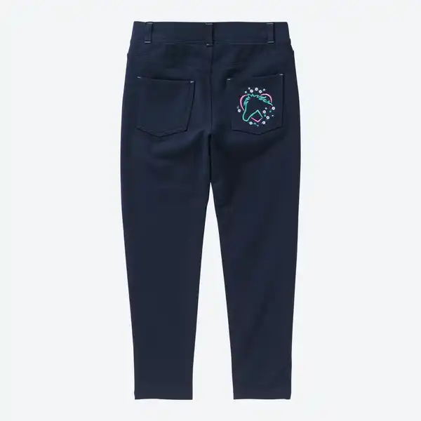 Bild 3 von Kinder-Mädchen-Leggings mit Herz-Motiven