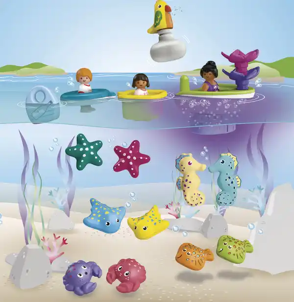 Bild 4 von Playmobil JUNIOR & Tinti: Bunter Badespaß Adventskalender 2025